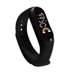 Children Multicolor Watch Led Digital Wrist Watches For Boy Girl Outdoor Sport Watch Display Week Life Waterproof Watches
