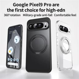 360°Rotating Metal Stand Magnetic Case For Google Pixel 11 10 9 Pro XL 8 7 Pro 10A 9A 8A 7A Funda For Magsafe Shockproof Cover