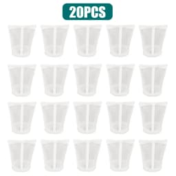 10/20Pcs Spray Gun Filters Disposable Gravity Feed Paint Strainer Nylon Gravity Type Feed Spray Gun Filters for Most Spray Gun