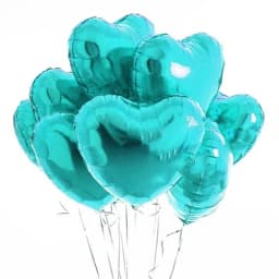 10pcs 18inch Rose Gold Love Heart Shape Foil Balloons Wedding Birthday Party Decorations Aluminum Foil Ballons Air Balls Globos