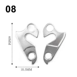 Bike Alloy Rear Derailleur Hanger Frame Gear Tail Hook Parts MTB Accessories For Acing Cycling Mountain Road Bicycle Parts