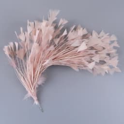 10-12inch Multicolor Turkey Goose Feather Flower Triangle Tipped Coque Free Bendable Feather Plumas Crafts DIY Lady Headdress