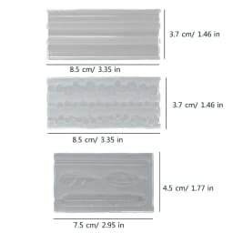 Silver Clay Rings Silicone Mold Delicate Rings Making Silicone Mould for Silver Clay Rings and Jewelers