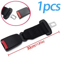 Cross-border Hot Car Seat Belt Extender Joint Thickening Fixer Lengthening Buckle Seat Belt Accessories Straight Insert Buckle