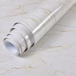Kitchen DIY Self-Adhesive Waterproof Oil-proof PVC Wall Stickers Cabinets Countertop Wallpaper Bathroom Desktop Renovation Films