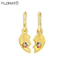 925 Sterling Silver Needle New Star/Moon Small Hoop Earrings for Women Exquisite Crystal Pendant Earrings Fashion Jewelry Gift