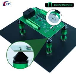 New HZY Strong Magnetic Suction Spring Clamp For PCB Soldering Repair PCB Holder Fixtute Circuit Board Electronic Repair Tool