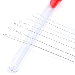 5pcs/bottle Open Curved Beading Needles Pins Jewelry Making Tools Stainless Steel Needle for Bead Threading Pins DIY Necklace