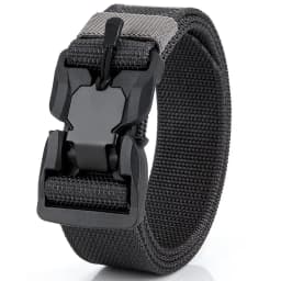 Genuine Tactical Belt Quick Release Magnetic Buckle Belt Soft Real Nylon Sports Accessories Men and Women Belt