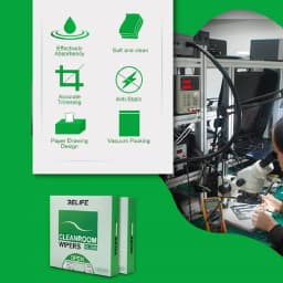 Relife RL-045 Anti-Static Cleanroom Wipers Paper Wipe Cloth for Mobile Phone Screen Cleaning Cloth Wiper Clean
