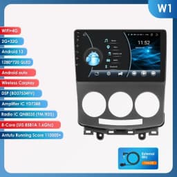 Hizpo 2 Din For MAZDA 5 2005 2006 2007 2008 2009 2010 Car Radio Multimedia Video Player Navigation GPS Carplay Android Auto RDS