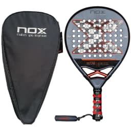 NOX AT10 ML10 3K 12K 18K 2023-2026 Padel Racket Carbon Fiber Surface with EVA Memory Flex Foam Core Lightweight Padel Racquet