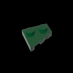 Educational Assemblage GDS-560 Wedge, Plate 2 x 2 Right compatible with lego 24307 children's toy Building Blocks Technicals
