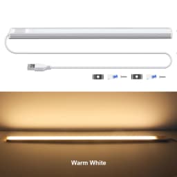 Hand Scan On Off Motion Sensor Cabinet Light COB LED Light Bar Night Light Kitchen Father's Day Gifts USB Table Lamp