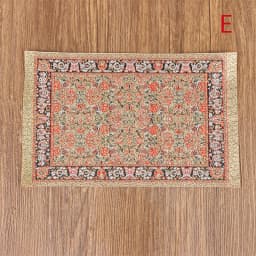 1Pc 1:12 Dollhouse Miniature Floor Rug Mat Turkish Woven Cover Carpet Model Bedroom Living Room Decor Toy Doll House Accessories