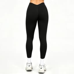 Bum Women V-Back Shaping Scrunch Butt Legging Seamless Yoga Pants Workout Gym Leggings Low Hips Waist Fitness Butt Lifting Tight