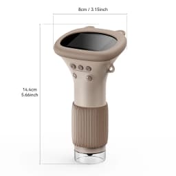 2.0 Inch Mini Pocket Microscope 1000X Kids Science Experiment Utensils Handheld Laboratory Microscope Outdoor Children Stem Toy