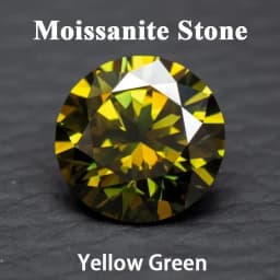 Moissanite Stone Round Cut Rainbow Purple Color DIY Charms Jewelry Making Ring Necklace Earrings Main Materials Certificate