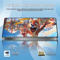 K-Touch Smartphone C27 ultra 5G Cell Phone 7.3 Inch 7800mAh Battery Mobile Phones Android Full Display 48MP Camera 22GB RAM 2TB ROM Face ID Unlocked Android 15 Cell Phone with FM Radio GPS