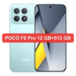Global Version POCO F8 Pro 5G Smartphone Snapdragon® 8 Elite 6.59' Eye-care AMOLED Display 6210mAh 100W HyperCharge IP68 NFC