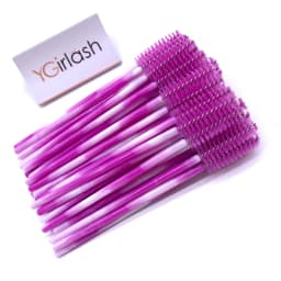 50/10 PCS/Pack Disposable Eyelash Swab Mini Individual Lash Applicators Mascara Brush Eyelashes Extension For Maquillaje Makeup