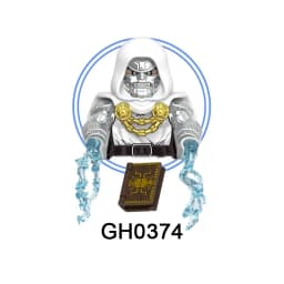 Blind Box Mini Building Blocks G0147 Figures Big Goblin Spiderman Iron Man Venom Captain Hawk Deadpool Armor Christmas Gift Toys