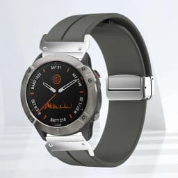 Magnetic Silicone Strap for Garmin watch Fenix 6 6x 7 7x pro 5 5x Plus 3 3HR Quick Fit No Gaps Sports 22mm 26MM Band for Enduro