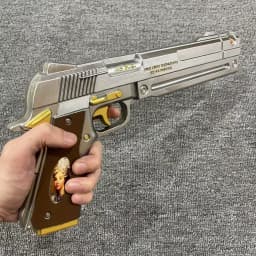 15inch PU Dante Pistol Devil May Cry 4 Anime Ebony Ivory DMC Cosplay Costume Prop DMC Gun Real Size Collection Display Toy Gift