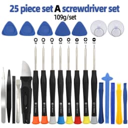 Mobile Phone Disassembly and Repair Tool Set, Apple Android Tablet, Screen Cleaning Combination, Screwdriver Combination