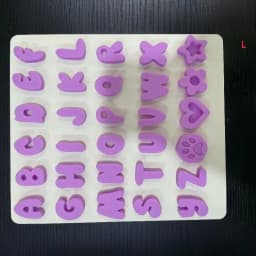 DIY Silicone Letter Charms Custom Dog Name Decor Anti-Fall Waterproof Fit for Thick Thin PVC Pet Collars