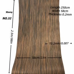 DIY High-EndTech Wood Veneer :for Wooden Refurbished Furniture Door Coffee Table Speaker Wall Panels Interior Home Decor