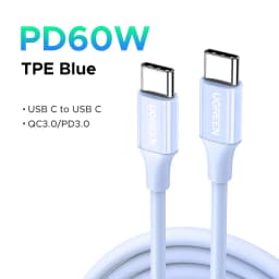 UGREEN Multicolor 100W 60W USB C Cable PD Quick Charge 3.0 4.0 Type C to C Charger Cord for Laptop iPhone 17 Samsung S25 Xiaomi