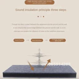 Floor Sound Insulation Layer Shock-Absorbing Pad Three-Layer Drum Set Piano Shock-Absorbing Sponge Thickened Insulation Mute