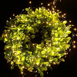 100/200LEDs LED Light String Green Wire Fairy Light String Used For Indoor Cluster Christmas Tree New Year's Party Camping Decor