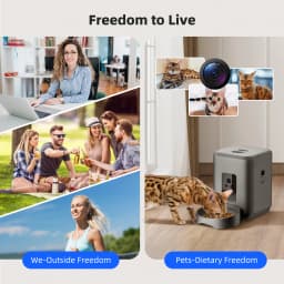 Smart Pet Feeder Automatic Cat Feeder Dog Slow Food Machine With Timed Quantitative Automatic Cat Food Dispenser Cat Dog Bowl