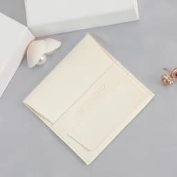 100pcs Custom Logo Print Microfiber Jewelry Ring Organizer Packing Pouch 8x8cm Small Gift Bags Wedding Favor Candy Bag Wholesale