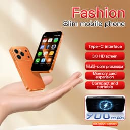SOYES I17 Mini Smartphone 3.0' Screen 2GB RAM 16GB ROM Dual SIM Standby Dual Camera Android 9.0 Small Mobile Phone
