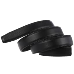 30mm 31mm Width No Buckle Ratchet Belt For Men Black Mens Leather Belts Without Buckles High Quality Strap