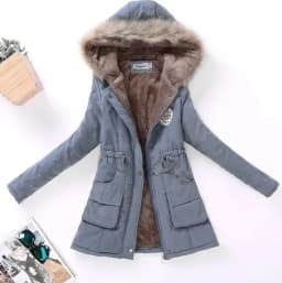 Spring Autumn Winter Jacket Women 2025 Thick Warm Hooded Parka Mujer Cotton Padded Coat 3XL Casual Slim Jacket Female
