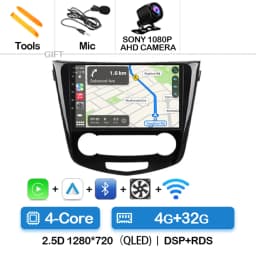 Android 15 Car Radio For Nissan Qashqai 2 J11 X-Trail T32 Rogue 2013-2021 QLED BT GPS DSP 4G LTE Autoradio Navigation 5G WIFI