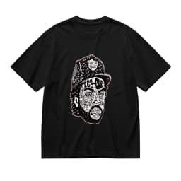 Retro 90s Ice Cube LA West Coast Rapper Graphic Shirt Men Women Y2K Vintage Style Casual Cotton Top