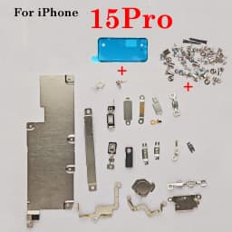 1set Full Inside Small Metal Parts Shield Plate Set Kit Holder Bracket For iPhone 6s 7 8 XS XR XS 11 12 13 14 15 16 Pro Max Plus