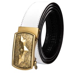 Luxury Brand New Designer Belts For Men Gold Buckle Yellow Blue Blue Black Cowskin Genuine Leather Belt Strap Casual Formal Gift