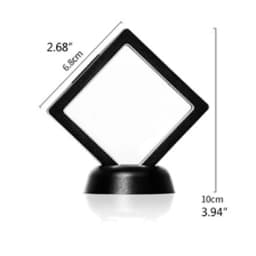 Challenge Coin Display Stand 3D Floating Transparent Phone Case Jewelry Specimen Military Medal Stand Frame Wholesale