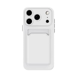 Soft Silicone Slot Wallet Card Holder Back Case For iPhone 18 Pro Max 18 Pro 17 Air 11 12 13 14 15 16 Plus Mini Shockproof Cover