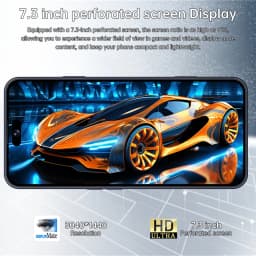 K-Touch Mobile Phones A17 Pro Max 5G Dual SIM Smartphone Android 15 Cell Phone 7.3 Inch 16+48MP 22GB+2TB 7800mAh Global Version Cellphones