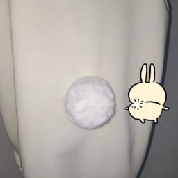 Chiikawa Usagi Bunny Ears Headband - Furry Rabbit Ears Cosplay Hairband for Anime Fans Halloween Party Costume Props Gift