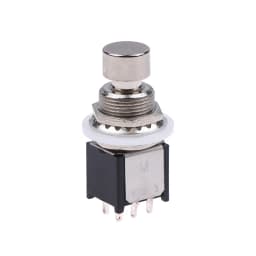 6Pin DPDT Latching/Momentary ON/ON Foot Switch - Guitar Effects Pedal Stomp Box Emergency Stop Push Button