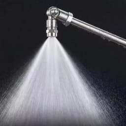 Universal High Pressure Car Wash Gun with 1/4 Quick Plug, Rotating Spray Nozzle Extension Pole for Auto Underbody Cleaning