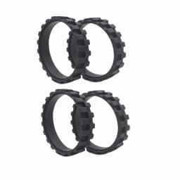 Tires for IROBOT ROOMBA Wheels Series 500, 600, 700, 800 and 900, E5, I7+, S9, IROBOT 676, 980, 698 Anti-Slip IROBOT Roomba Acce